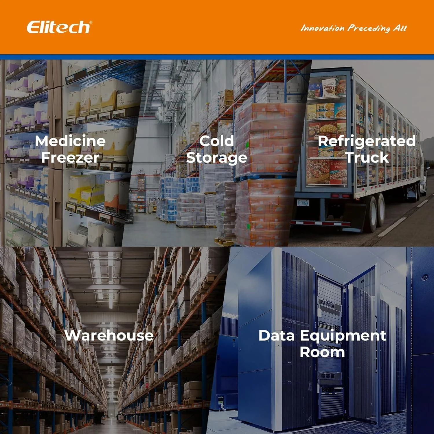 Elitech 100,000Points Digital Ultra-low Temperature Data Logger(-121~302°F/ -85~150°C), Medical Pharmacy Vaccine DDL Calibration Certificate to Audit, Bluetooth Thermometer MAX MIN Refrigerator Fridge, GSP-6Pro-TLE - Image 9