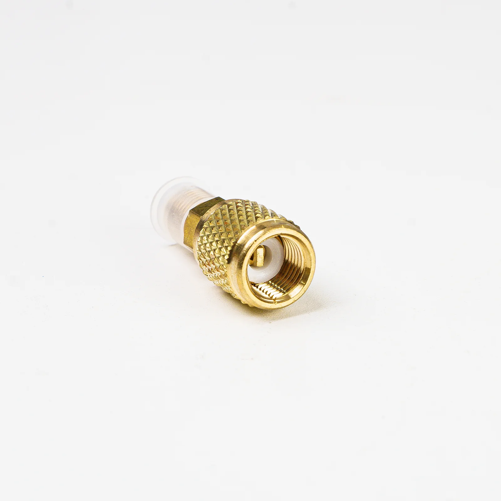 Elitech HVAC Brass Fitting Adapter Reducer, 1/4" SAE Male to 5/16" SAE Female, Leak-Proof Refrigerant Connector for R410A R22 R134A Mini Split Air Conditioner Systems (pack of 5) - Image 3