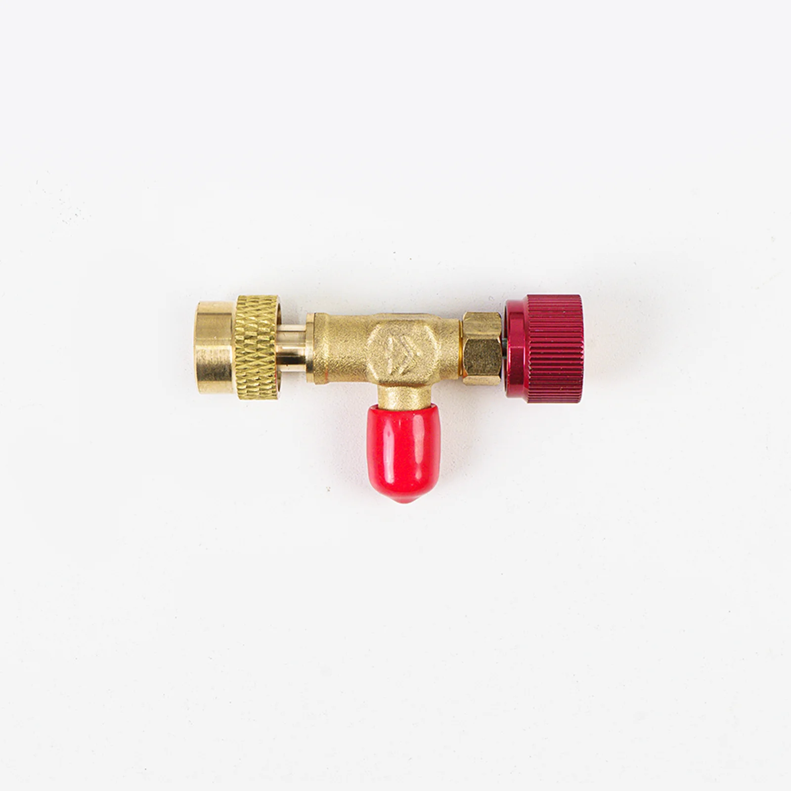 Elitech R32 R410a Refrigerant Charging Safety Valve, 1/4" Male to 5/16" Female, for R32 R410a Air Conditioner Manifold Brass Low Loss Fittings - Image 2